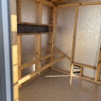 6’x12′ Studio Chicken Coop Combo