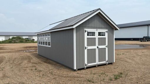10'x24' Greenhouse - Shed Combo