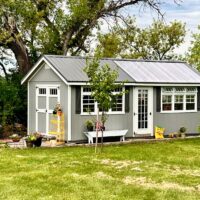 10'x24' Greenhouse - Shed Combo
