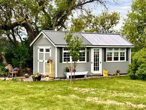 10'x24' Greenhouse - Shed Combo