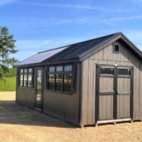 10'x24' Greenhouse - Shed Combo