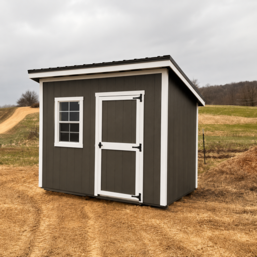 6'x10' Studio Style Wood Panel Shed