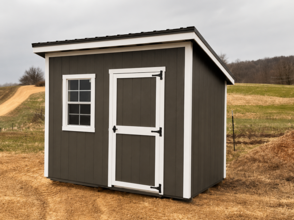 6'x10' Studio Style Wood Panel Shed