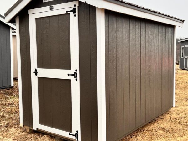 6'x10' Ranch Style Wood Panel Shed