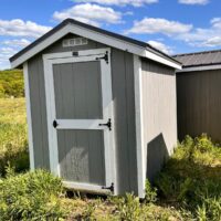 6'x10' Ranch Style Wood Panel Shed