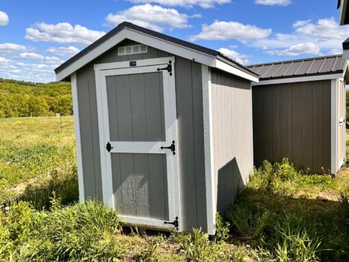 6'x10' Ranch Style Wood Panel Shed
