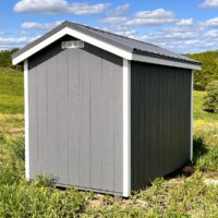 6'x10' Ranch Style Wood Panel Shed