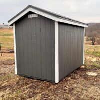 6'x10' Ranch Style Wood Panel Shed