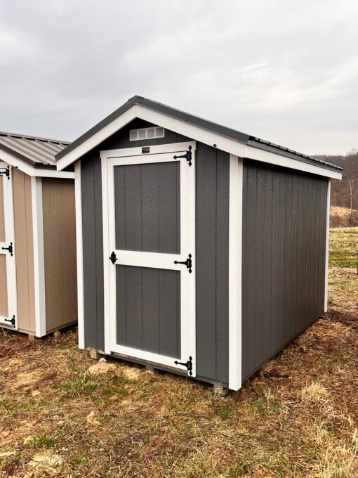 6'x10' Ranch Style Wood Panel Shed