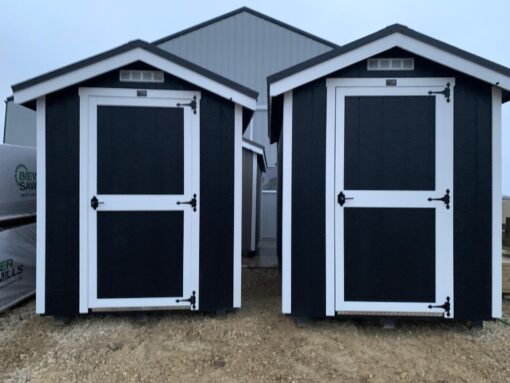 6'x10' Ranch Style Wood Panel Shed