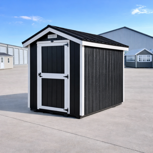 6'x10' Ranch Style Wood Panel Shed