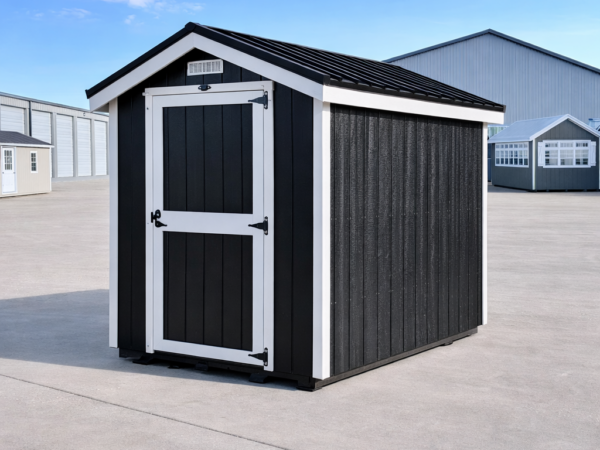 6'x10' Ranch Style Wood Panel Shed