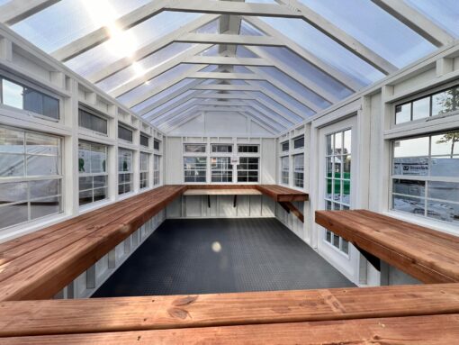 10'x16' Greenhouse Deluxe Style