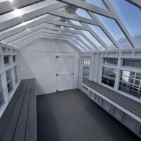 104603-1 10'x24' Greenhouse Shed Combo