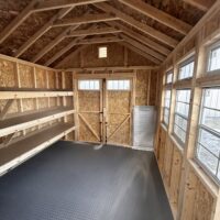 104603-2 10'x24' Greenhouse Shed Combo