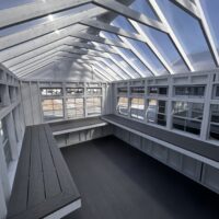 104603 10'x24' Greenhouse Shed Combo