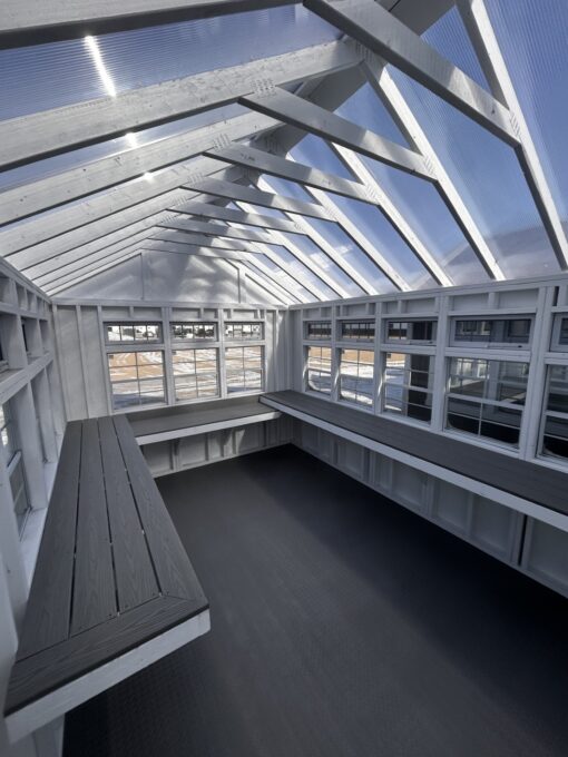 104603 10'x24' Greenhouse Shed Combo