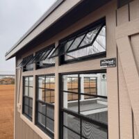 10'x24' Greenhouse Shed Combo