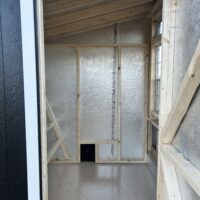 6'x12' Studio Chicken Coop Combo