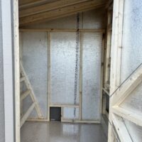 6'x12' Studio Chicken Coop Combo