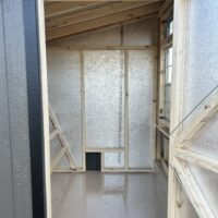 6'x12' Studio Chicken Coop Combo