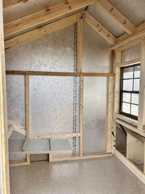 6'x10' Quaker Chicken Coop Combo