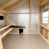 6'x10' Quaker Chicken Coop Combo