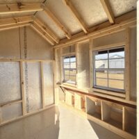 7'x16' Quaker Chicken Coop Combo