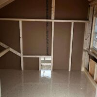 6'x12' Studio Chicken Coop Combo
