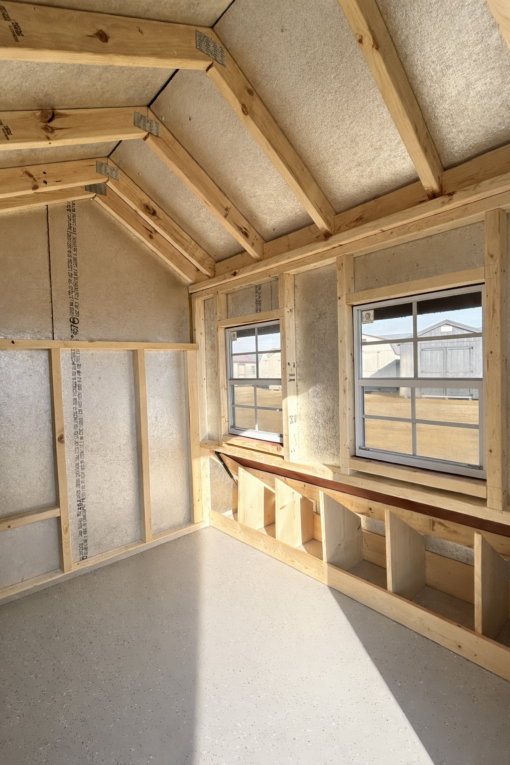 6'x12' Studio Chicken Coop Combo-Available After 04/27/26