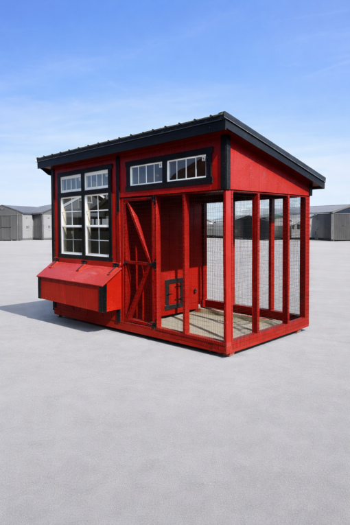 6'x12' Studio Chicken Coop Combo - Available After 04/27/26