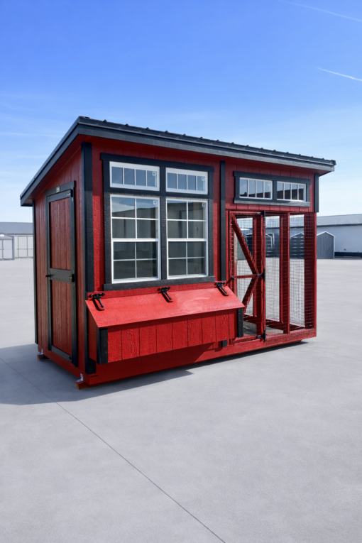 6'x12' Studio Chicken Coop Combo - Available After 04/27/26