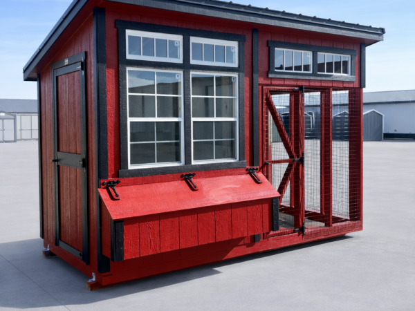 6'x12' Studio Chicken Coop Combo - Available After 04/27/26