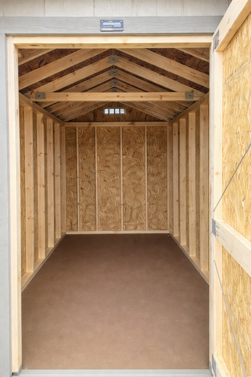 6'x10' Ranch Style Wood Panel Shed