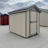 6'x10' Ranch Style Wood Panel Shed