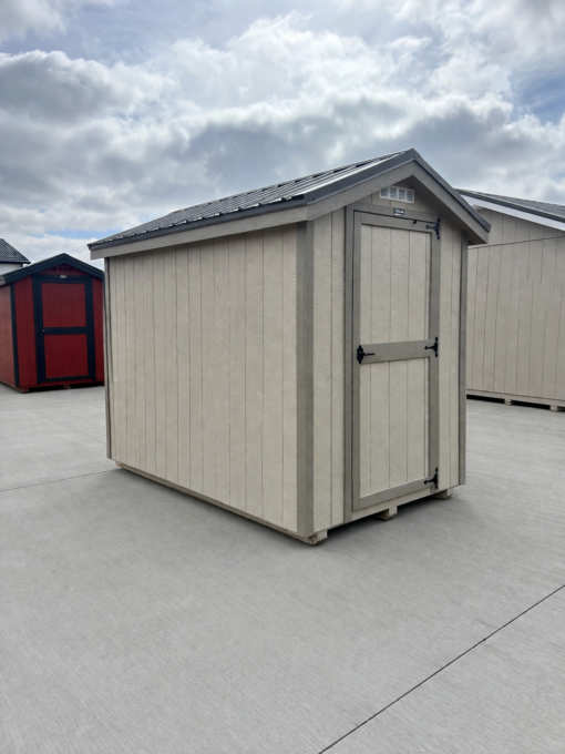 6'x10' Ranch Style Wood Panel Shed