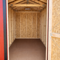 6'x10' Ranch Style Wood Panel Shed