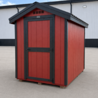 6'x10' Ranch Style Wood Panel Shed