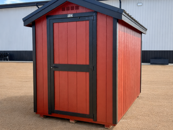 6'x10' Ranch Style Wood Panel Shed