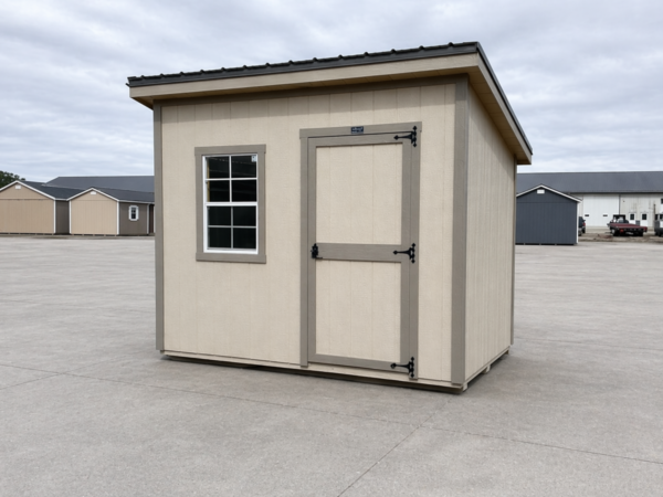 6'x10' Studio Style Wood Panel Shed