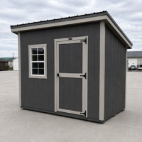 6'x10' Studio Style Wood Panel Shed