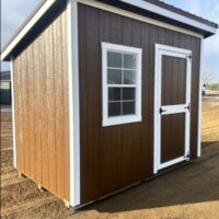 6'x10' Studio Style Wood Panel Shed