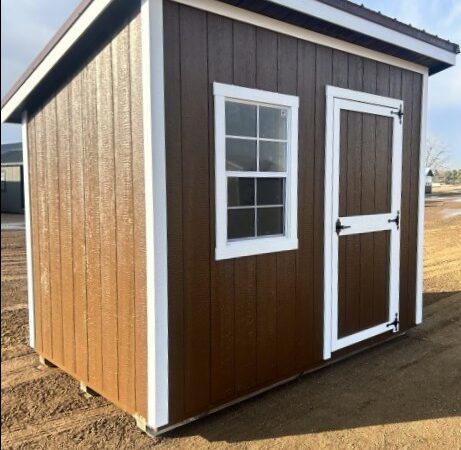 6'x10' Studio Style Wood Panel Shed