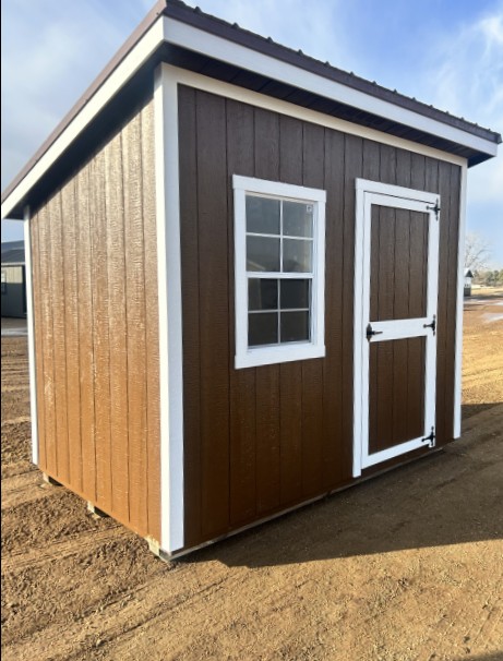 6'x10' Studio Style Wood Panel Shed