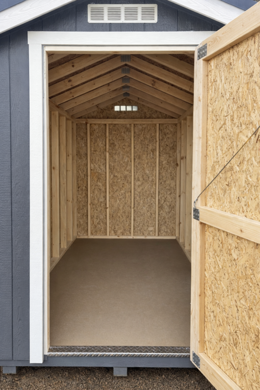 6'x10' Ranch Style Wood Panel Shed