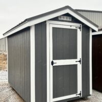 6'x10' Ranch Style Wood Panel Shed