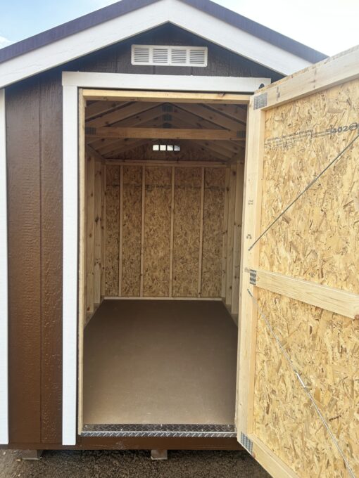 6'x10' Ranch Style Wood Panel Shed