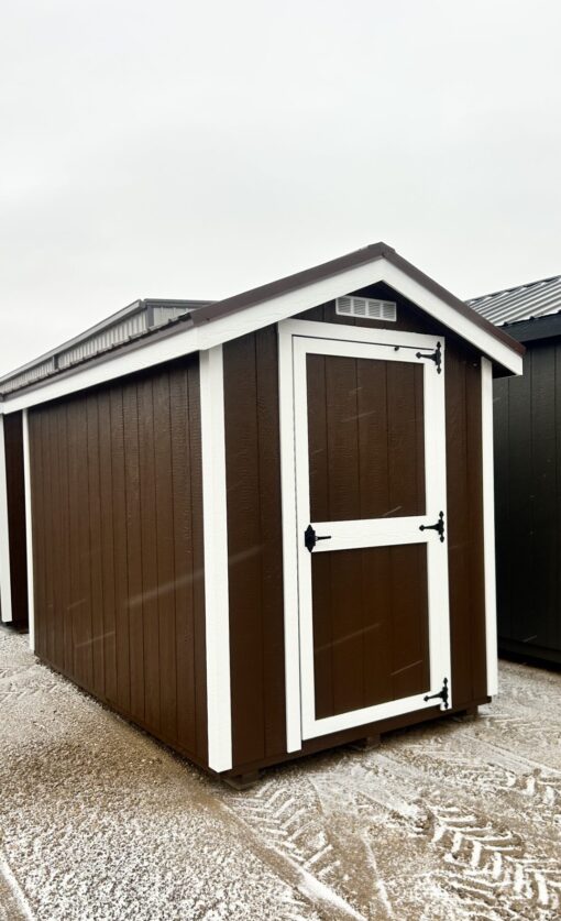 6'x10' Ranch Style Wood Panel Shed