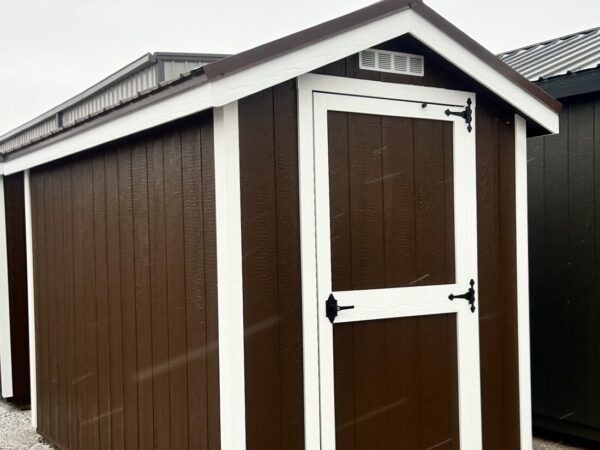 6'x10' Ranch Style Wood Panel Shed