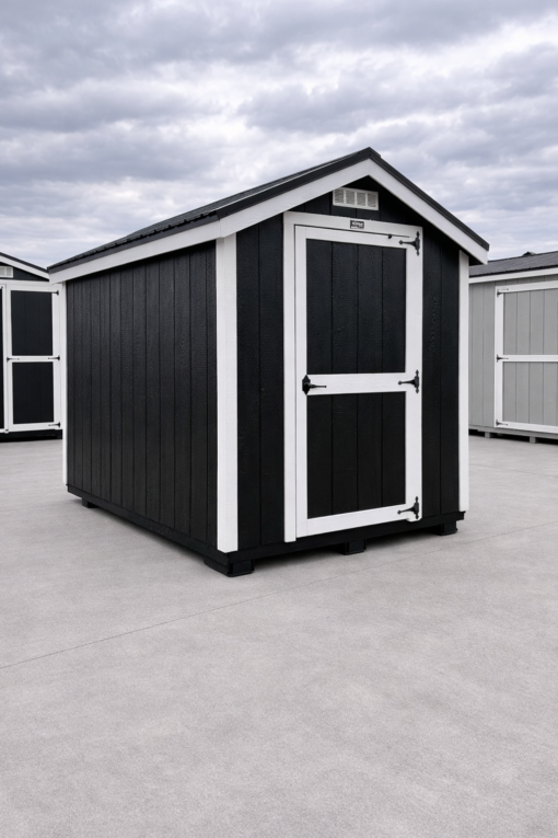 6'x10' Ranch Style Wood Panel Shed